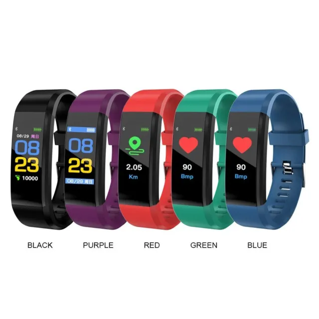 Fitness Smart Watch Watch Band Sports Waterproof Step Counter Activity Tracker 2