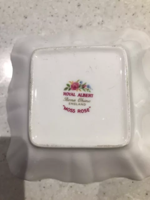 Royal Albert Bone China Square Trinket Dish 2