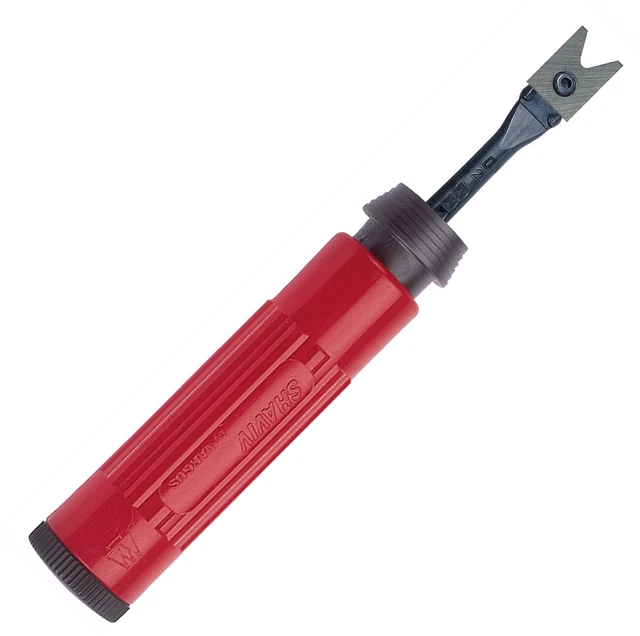 Shaviv 29168 Classic Sheet Cleaner Deburring Set D2W/D82C Scraper Deburring