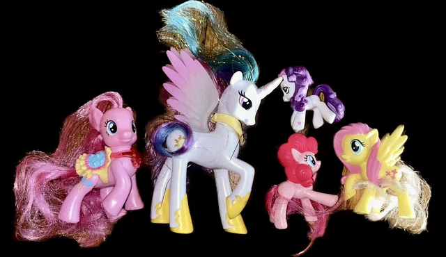 MY LITTLE PONY MON PETIT PONEY : Lot De 5 Poneys Dont 3 Mini