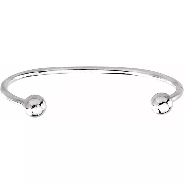 Manschette 5 1/4" Armband in Sterlingsilber