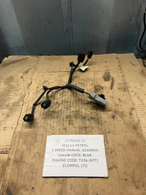 Fuel Injector Wiring Loom For Peugeot Citroën 1.6 16V (207, 307, C2) – JP5, 9661675380