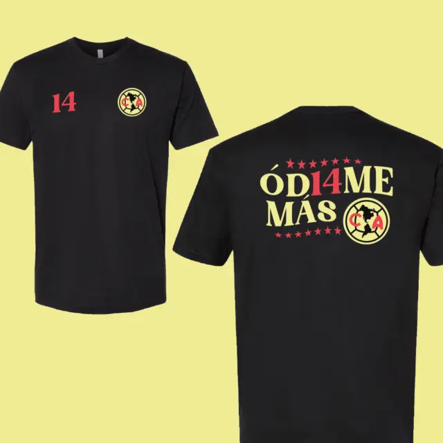 Club America T-Shirt Campeon 2023 Soccer Liga MX Futbol Aguilas Camiseta Playera