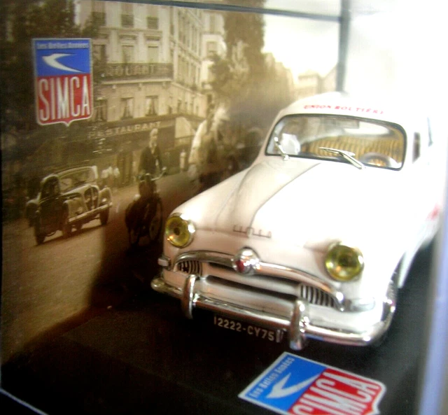 Simca - Aronde 1954 - Modèle Presse - 1/43 - Autos Miniatures