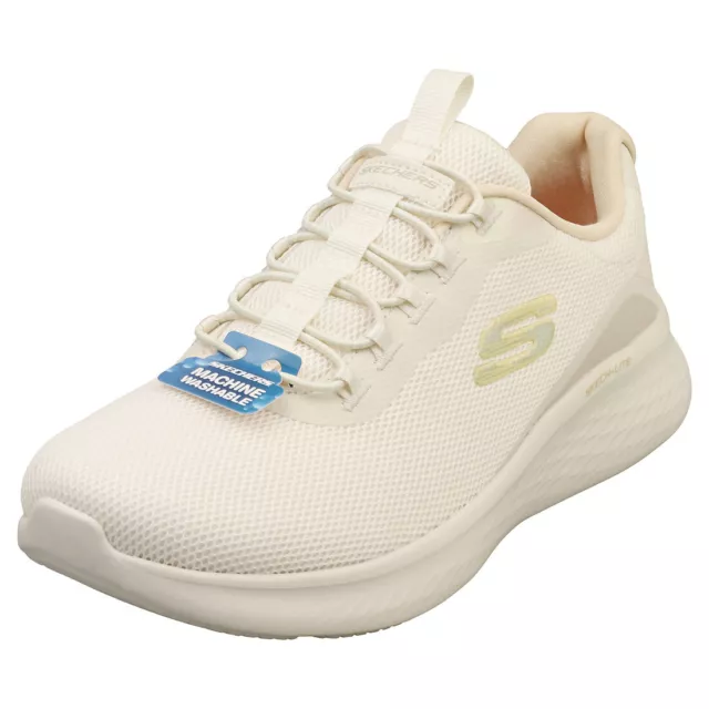 Skechers Skech-lite Pro Vegan Femme Off White Baskets Mode - 37 EU