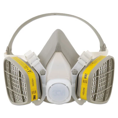 5000 Series Half Facepiece Respirators, Medium, Organic Vapors/Acid Gases 3M™