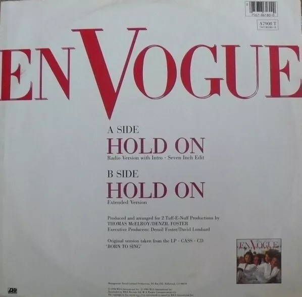 En Vogue - Hold On (12", Mus) 3