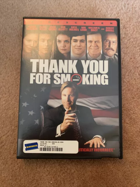 Thank You For Smoking (DVD, 2006, Widescreen)