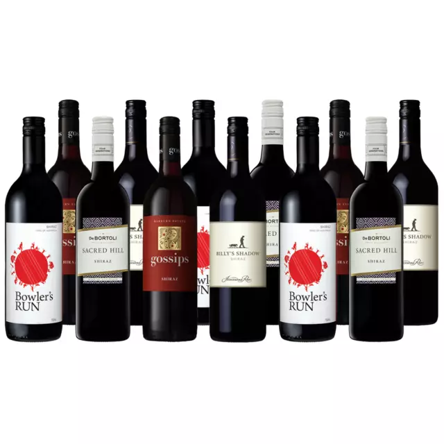 Shiraz, I Love You, Shiraz, I do Discovery Mixed Dozen Selection - 12 Bottles