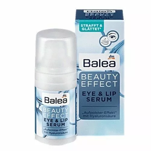 Balea Beauty Effect Sérum Yeux & Lèvres/Acide Hyaluronique Anti-Âge 15...