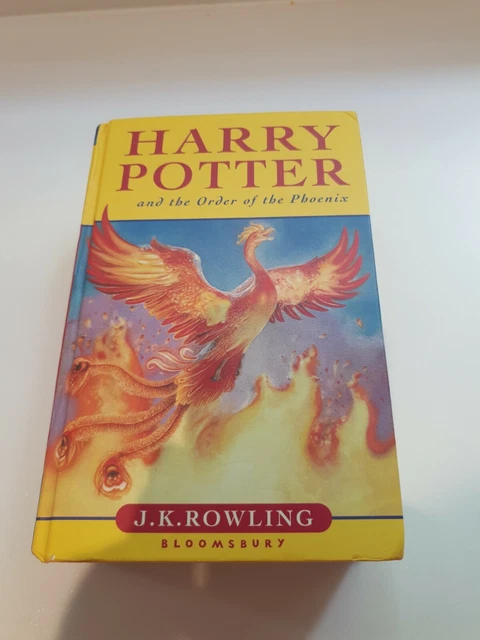 RARE HARRY POTTER And The Order Of The Phoenix First Edition Hardback ...
