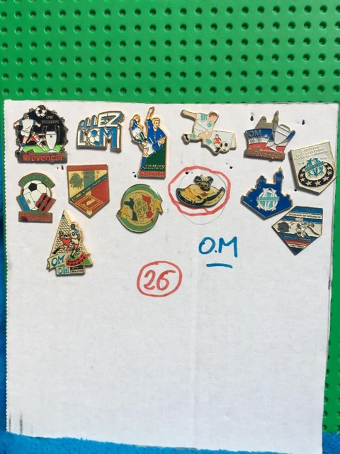 PINS MASCOTTE FOOTBALL Om Lympique De Marseille Foot EUR 7,99 - FR
