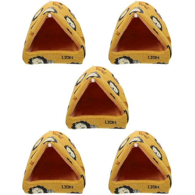 hamster sleeping house Set 5 Cachette De Rat Fourniture De Hamsters Décor De Lap