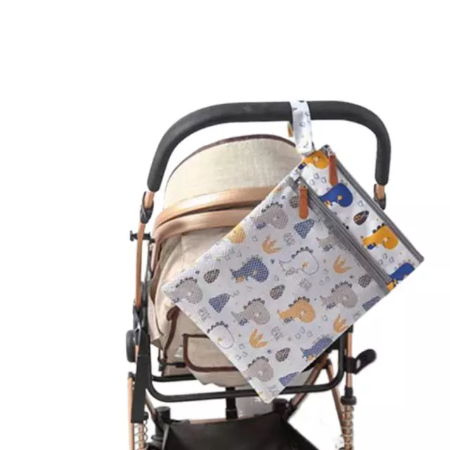 Capacity Nappy Storage Storage Bag Baby Stroller Bag Baby Diaper Bag Handbag