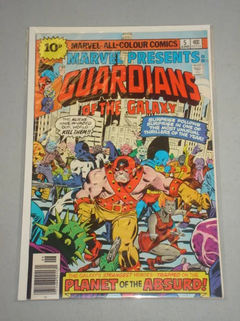 Marvel Presents #5 Vol 1 Marvel Nm (9.4) Guardians Of The Galaxy June 1976