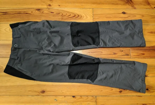 Bear Grylls Craghoopers Mens Grey & Black Outdoor Trousers Vgc W30 R