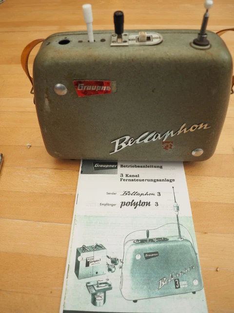 SAMMLER BELLAPHON 3 Sender, mit Unterlagen, funktioniert! EUR 120,50