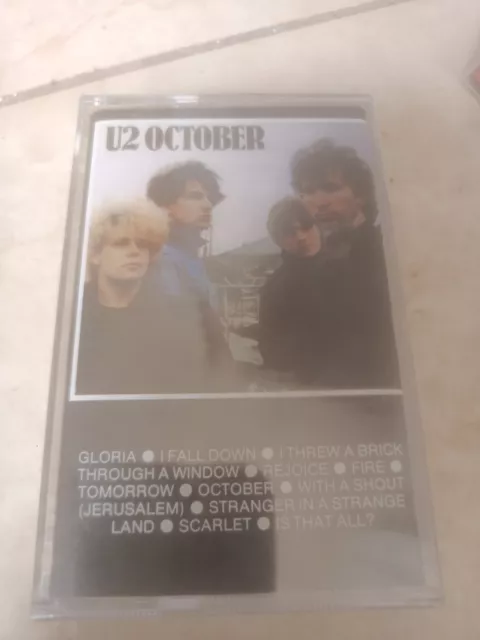 U2 October-Island 404185 -Italy Reissue - Tape Sealed Cassetta New