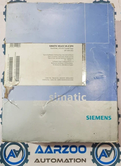 1PC New Siemens 6AV6381-1BF06-0EX0 V6.0 SP4