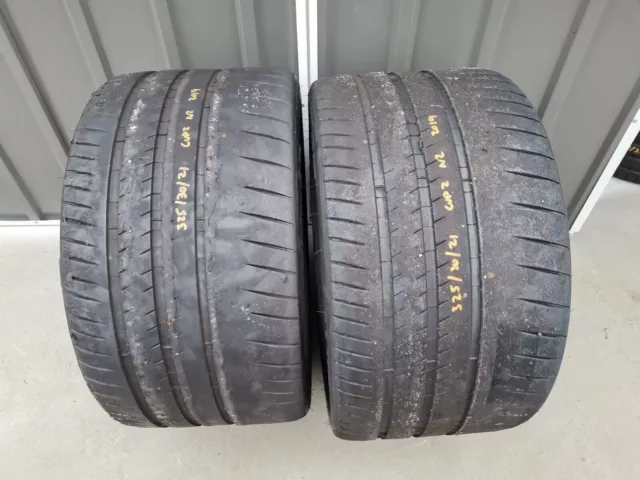 MICHELIN Pilot Sport Cup2 325/30ZR21 (pair of used tyres)