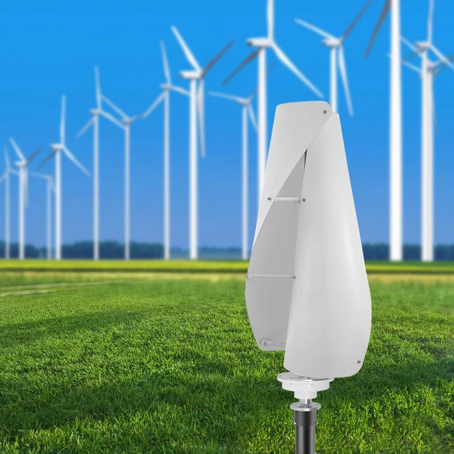 HELIX MAGLEV VERTICAL Axis Wind Power Turbine Generator Controller ...