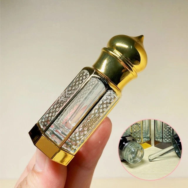 Bottles Essential Oil Bottles Perfume Bottles with Roller Dropper Sticker