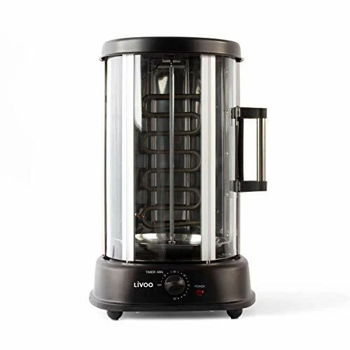 LIVOO DOM323 Grill Vertical pour Kebab, Poulet Rôti 2,5 Kg, Brochettes | Rôtisso 2