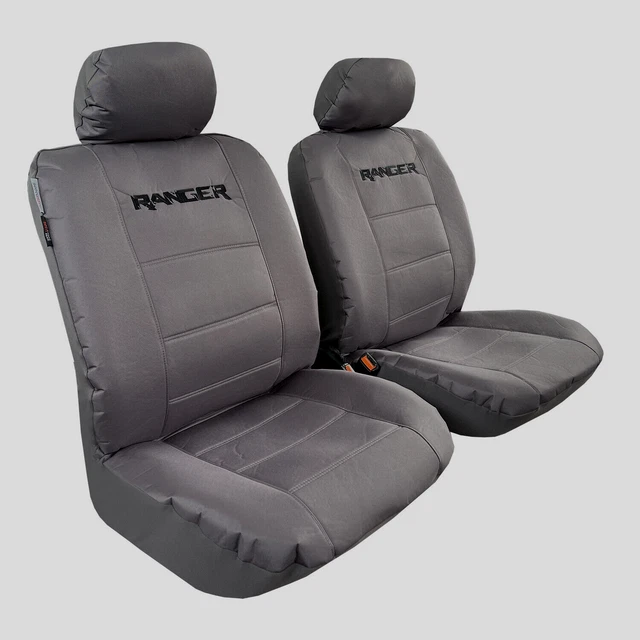 CANVAS SEAT COVERS For Ford RANGER NEXT GEN XLS XLT Wildtrak 5/2022