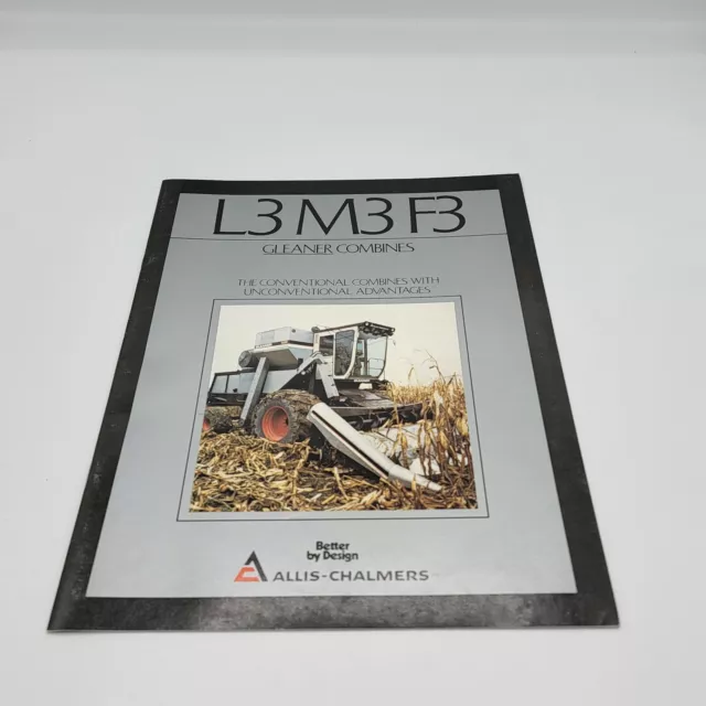Allis-Chalmers L3 M3 F3 Gleaner Combines Sales Brochure