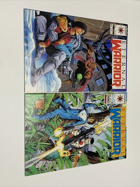 Eternal Warrior Valiant Comics 1993 (Lot of 2) May No. 10, Oct No. 15