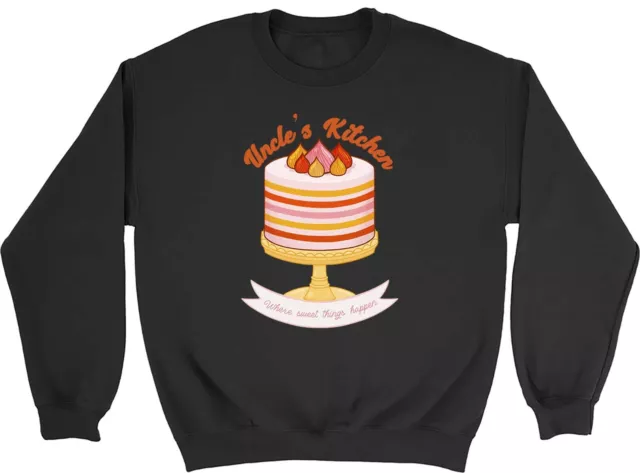 Uncle's Kitchen Sweatshirt Mens Womens Where Sweet things Happen Gift Jumper