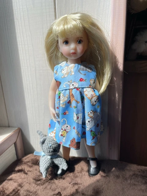 Tenue En Laine Pour Poupée Evianna Li'l Dreamer – Dianna Effner – 28 Cm – Fait Main