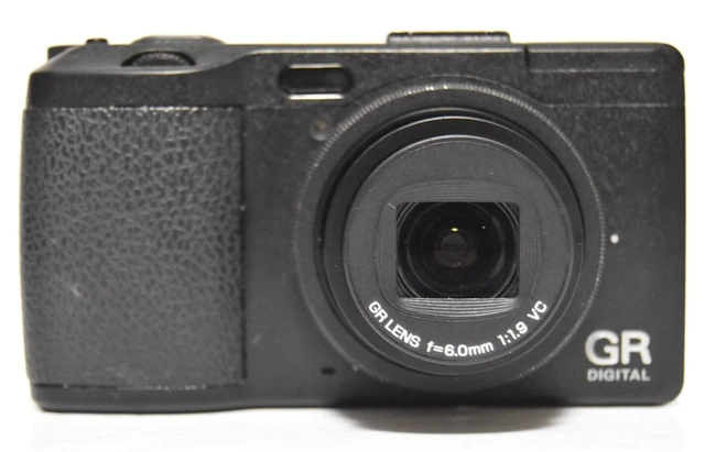 RICOH GR DIGITAL IV 10.4 MP Black Camera From JAPAN 【NEAR MINT SC 5700】 #636 2
