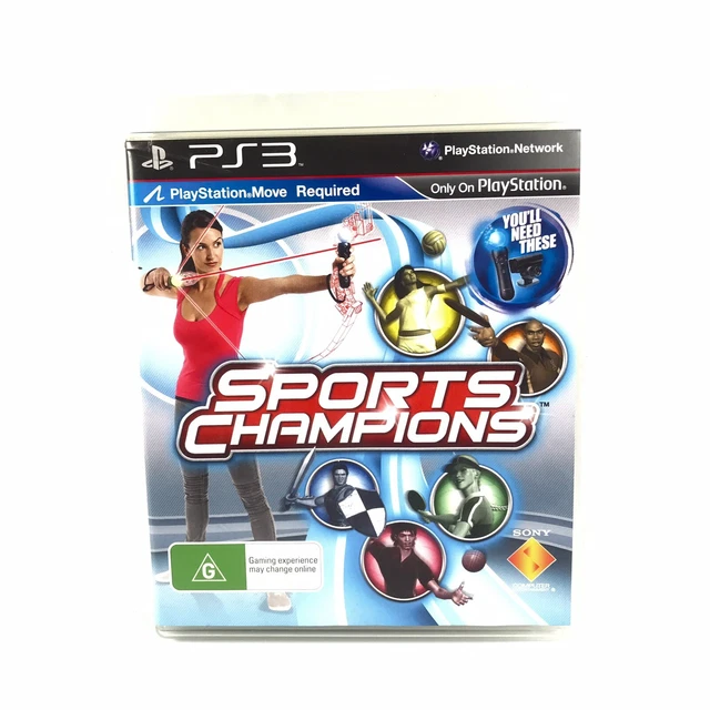 SPORTS CHAMPIONS PS3 Playstation 3 Complete Free Postage