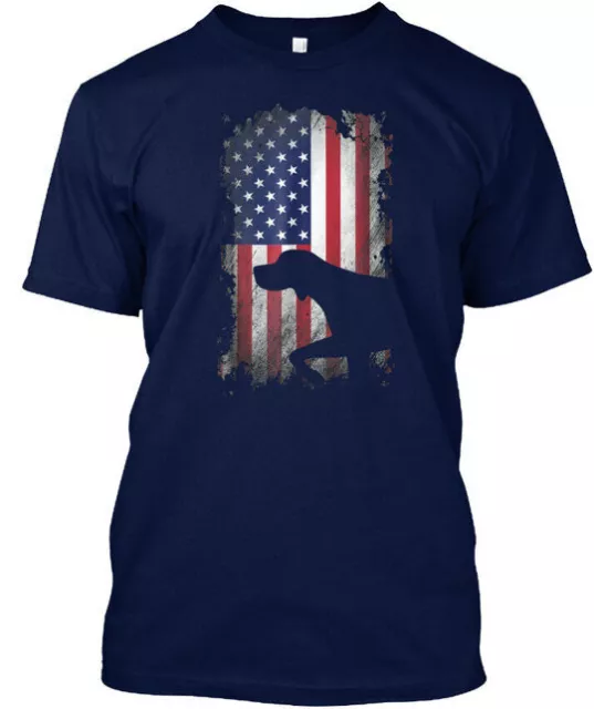 German Shorthaired Pointer American T-Shirt Made in the USA Size S to 5XL