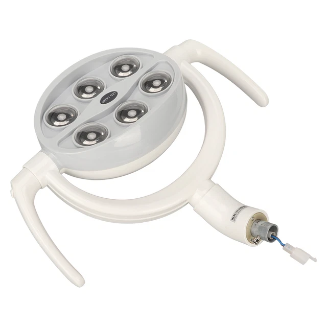 Dental Oral Lamp 6 LEDs Smart Sensor Exam Light Shadowless Lamp Brightness And