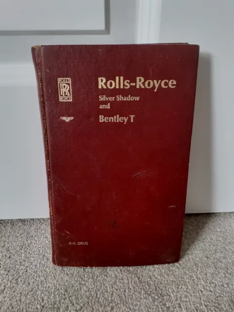 Vintage 1968 Rolls-Royce Silver Shadow and Bentley T Book