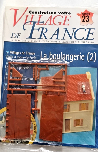 MKD HO FERME immeuble maquette montée ville décor maison