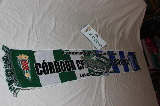 BUFANDA DE FUTBOL OFICIAL PARTIDO DE LIGA REAL BETIS Y GETAFE C.F