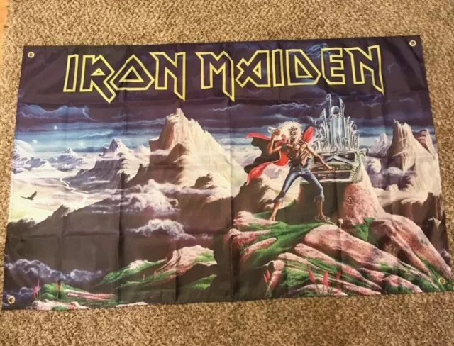 iron maiden Flag 3’x5’ Huge