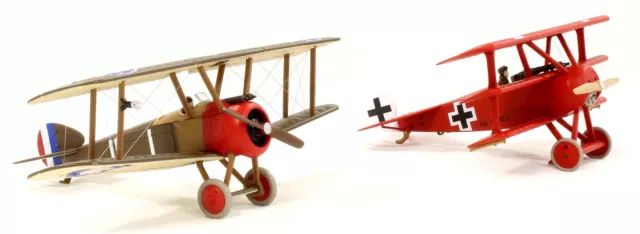 Corgi 1:48 Scale Aa39913 Sopwith Camel & Fokker Dr.1 & Manfred Von Richthofen