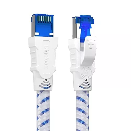 Câble Ethernet Cat 8, RJ45 1m 2m 3m 5m 10m 20m 30m Cable Réseau, Cat8 40Gbps 200