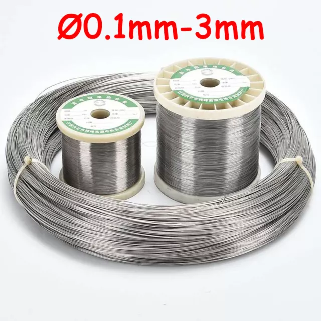 Stainless Steel Wire Craft Jewellery Reel Welding Wires DIY Making Ø 0.1mm-3mm