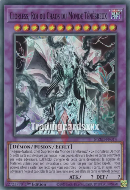 Yu-Gi-Oh! Clorless, Roi du Chaos du Monde Ténébreux : SR MZMI-FR014