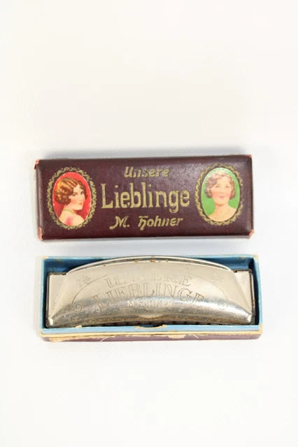 Harmonica Hohner en boite octave F Unsere Lieblinge - vintage 2