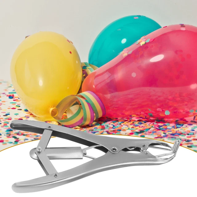1 Satz Ballonzange, Konfetti-Ballonfüllung, praktischer Öffner,