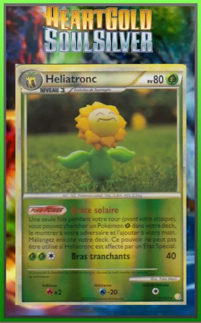 Heliatronc Reverse - HeartGold and SoulSilver - 31/123 - French Pokemon Card