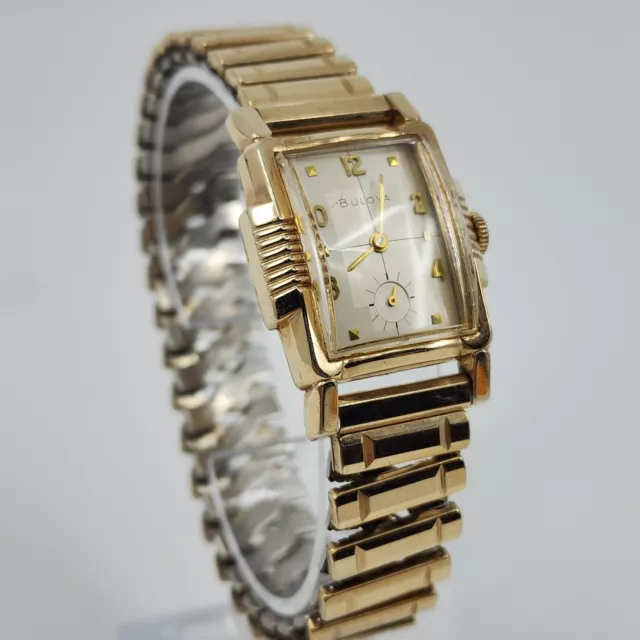 Bulova 1959 SENATOR vintage manual wind watch 10BP EXC Collector Great