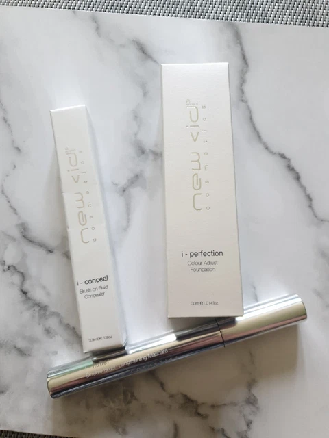 Nuovo fondotinta regolazione colore i-conceal CID + i-perfection + mascara