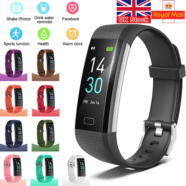 Fitness Activity Tracker Heart Rate Sport Fitbit@ Smart Watch Waterproof HOT